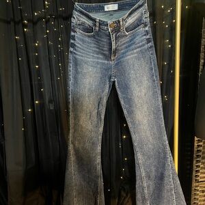 BKE Dark Blue Flare Jeans